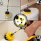 Drill Brush Power Scrubber By Useful Products 5 in W 5 in L Brush, Yellow Y-S-42O-5X-QC-DB - alternate 5